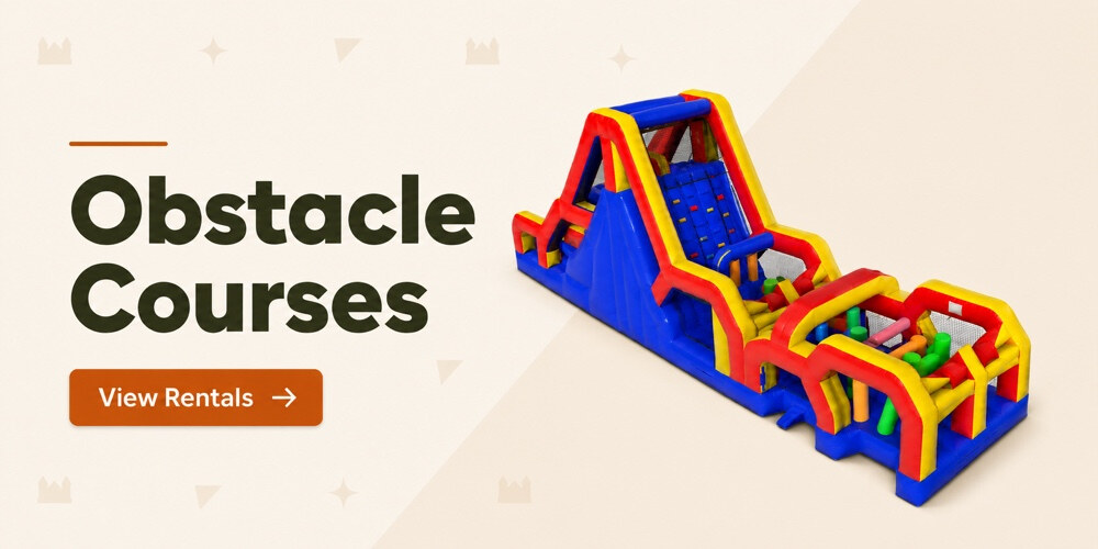 Obstacle Courses, view rentals